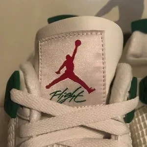 Jordan | Shoes | Air Jordan 4 Retro Sp Greenwhite Size 5  display picture 2